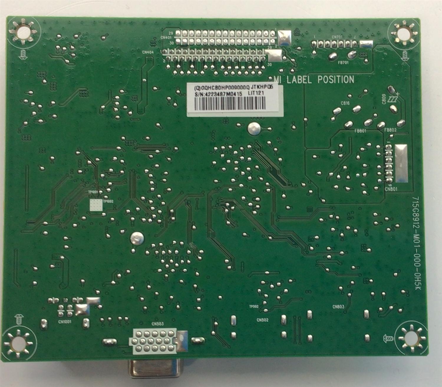 MAIN PARA MONITOR HP / NUMERO DE PARTE GQHCB0HP009 / 715G8912-M01-000-0H5K / NUMERO DE PANEL LM215WF9 (SS)(A1) / MODELO E2223SWA - Imagen 2